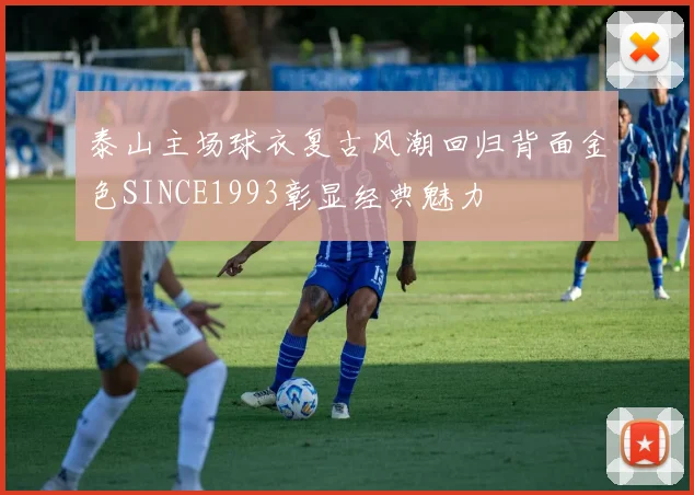 泰山主场球衣复古风潮回归背面金色SINCE1993彰显经典魅力
